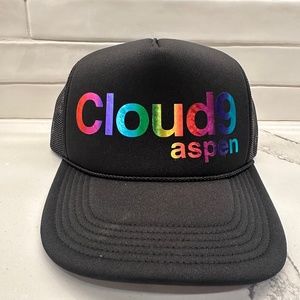 Aspen Cloud 9 Holographic Trucker Hat - NEW